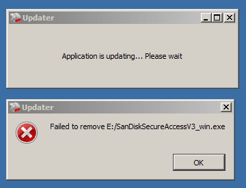 sandisk-secure-access-updater-error